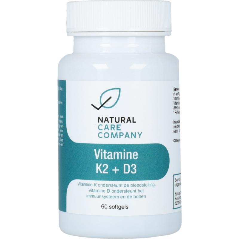 vitamine k2 + d3 60sft