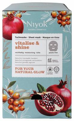 Niyok sheet mask Vitalize & Shine