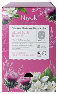 Niyok sheet mask Clarify & Blaze