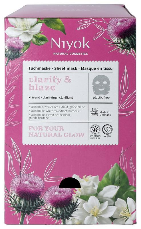 sheet mask Clarify & Blaze