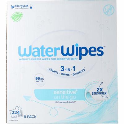Waterwipes waterwipes on the go 8x28 st