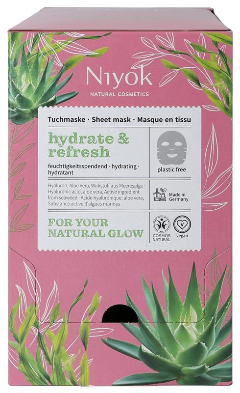 sheet mask Hydrate & refresh