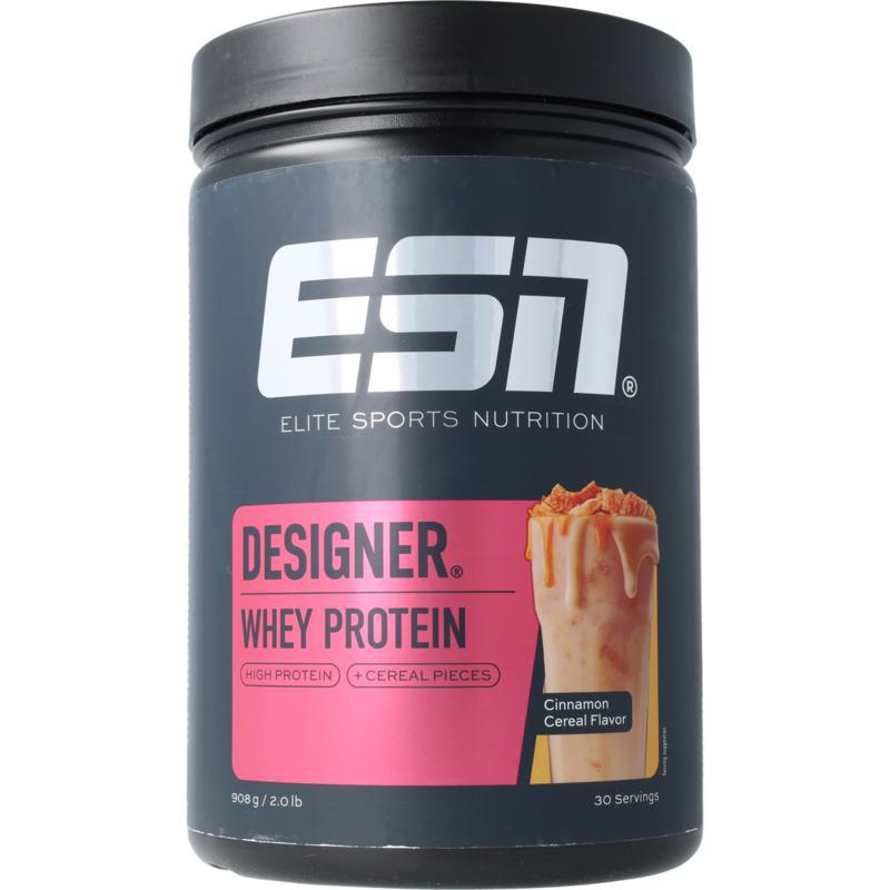 designer whey/cinnamon cereal