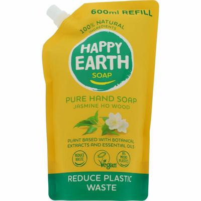 Happy Earth refill handzeep jasm ho wood