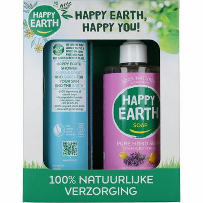 Happy Earth giftset douchegel & handzeep