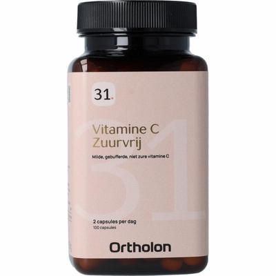 Ortholon vitamine c zuurvrij 100cp