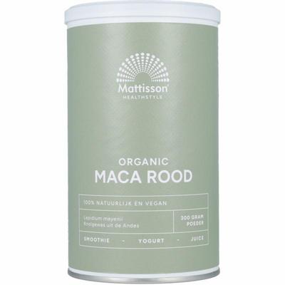Mattisson organic maca rood