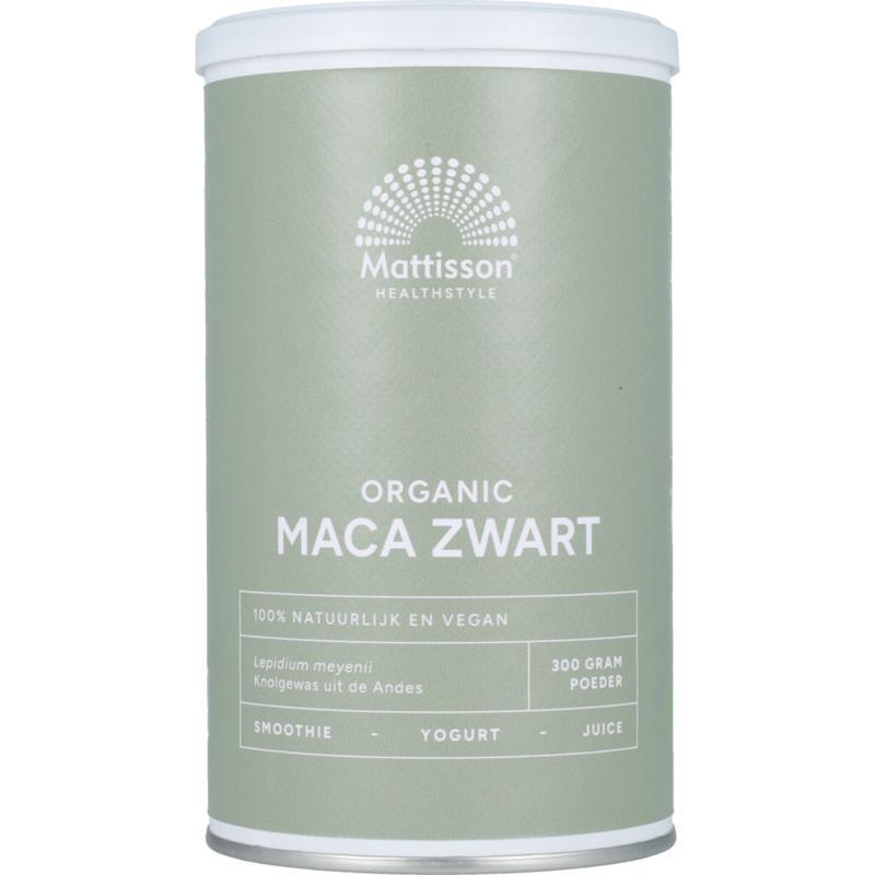 organic maca zwart bio