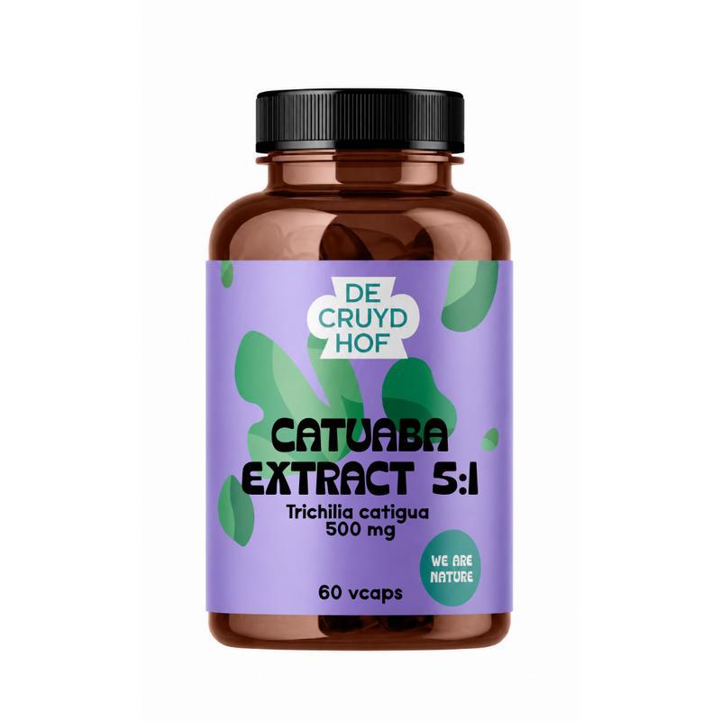 De Cruydhof Catuaba extract 5:1, 60 vcaps