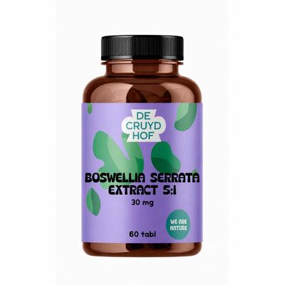 De Cruydhof De Cruydhof Boswellia serrata extract 5:1, 60 tabl