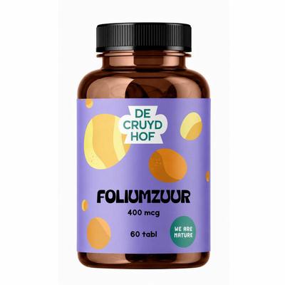De Cruydhof De Cruydhof Foliumzuur, 60 tabl