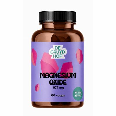 De Cruydhof De Cruydhof Magnesium oxide, 60 vcaps
