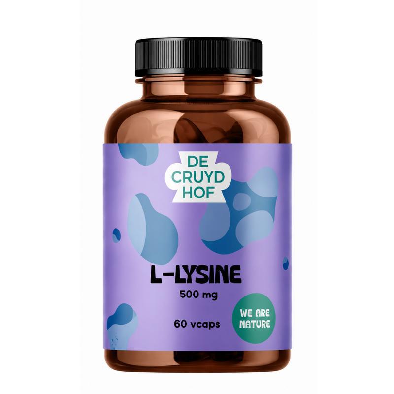 De Cruydhof L-Lysine, 60 vcaps