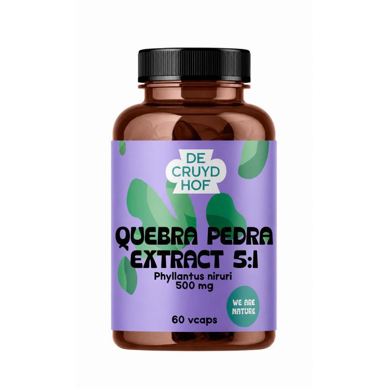 De Cruydhof Quebra Pedra extract 5:1, 60 vcaps