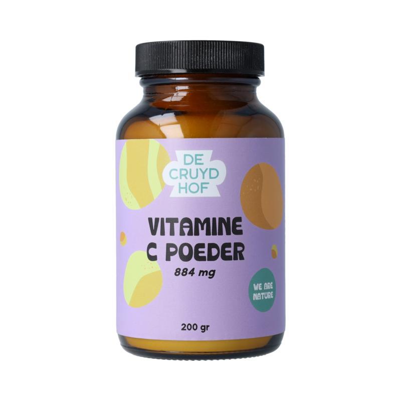 De Cruydhof Vitamine C poeder, 200 gr