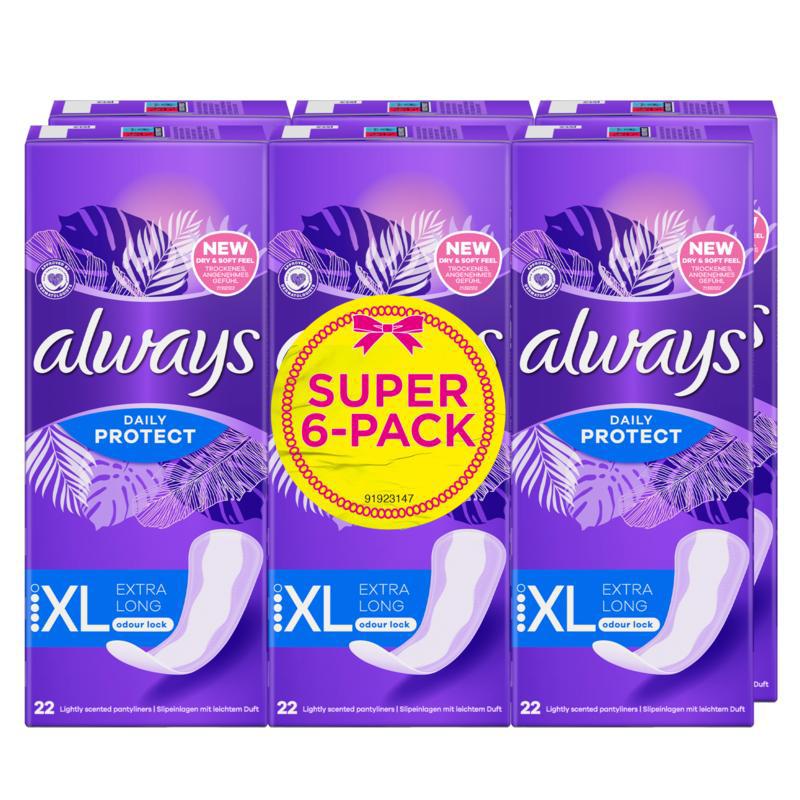 Always Daily Protect Inlegkruis 132CT