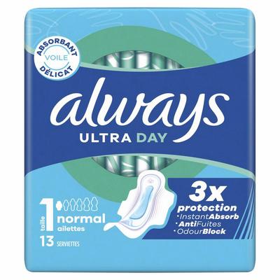 Always Always Ultra Maandverband VLEUGELS 13CT