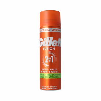 GILLETTE fusion scheergel sensitive