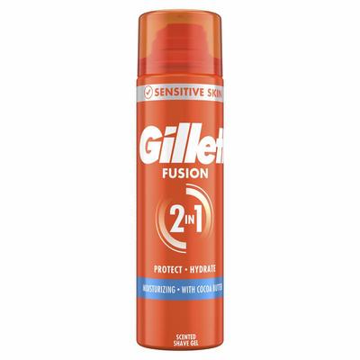 GILLETTE fusion scheergel moisturize