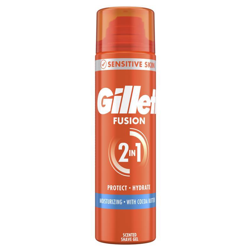 Gillette Fusion Scheergel Moisturize 200ML