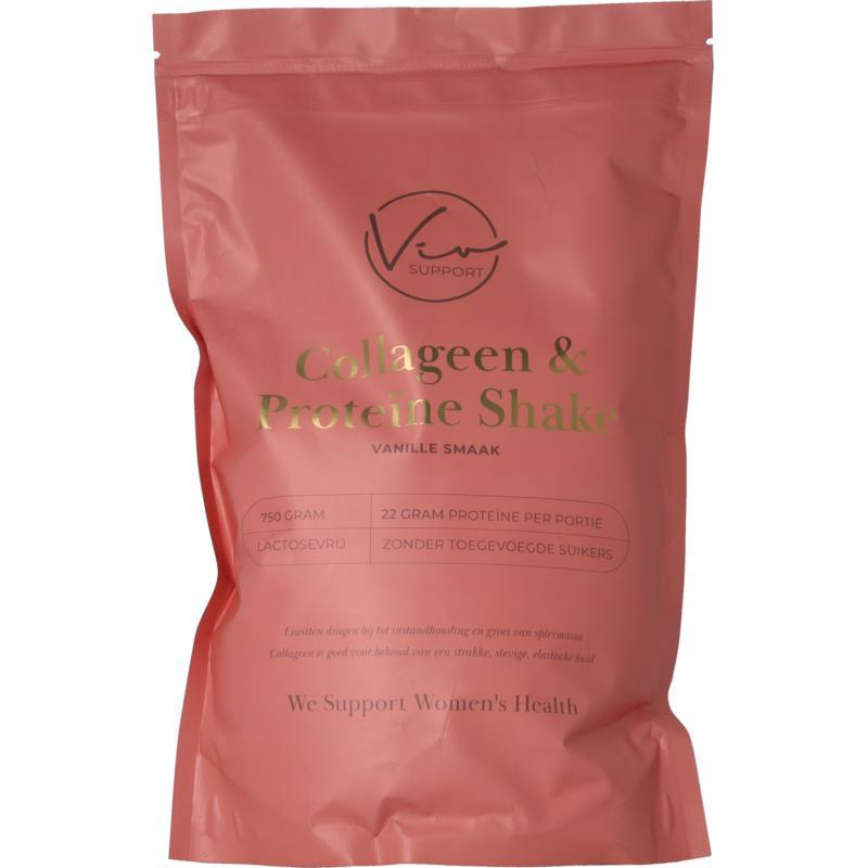 collageen&protein shake vanil 750gr