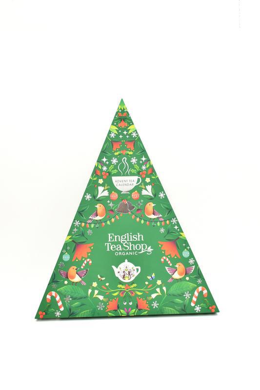 Triangular Advent Calendar Green bio