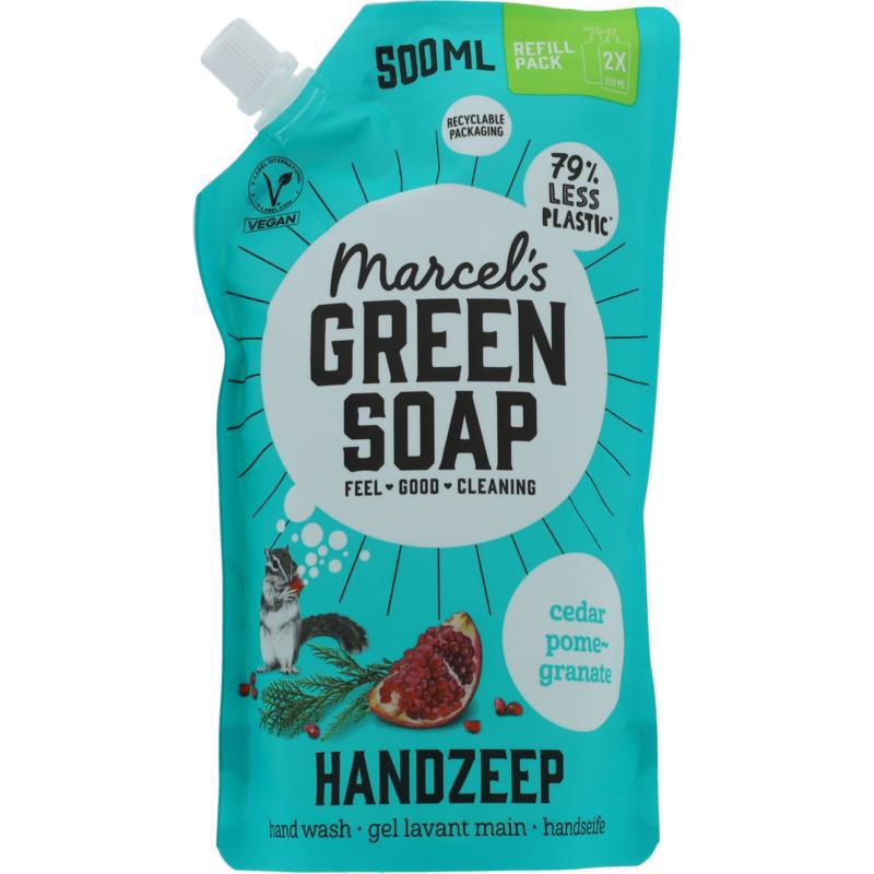 Handzeep Ceder & Pomegranate Navulling