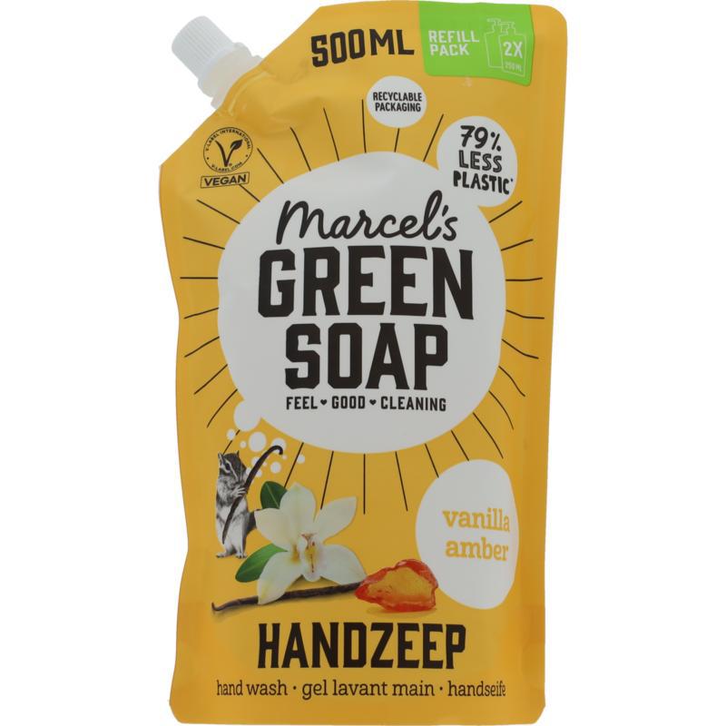 Handzeep Vanille & Amber Navulling