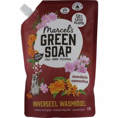 Marcel's Green Soap wasmiddel mand & osmanthus nav