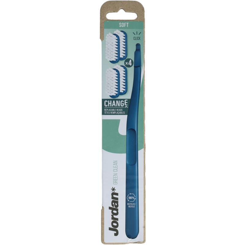 Tandenborstel Green Clean Change Soft 4-pack