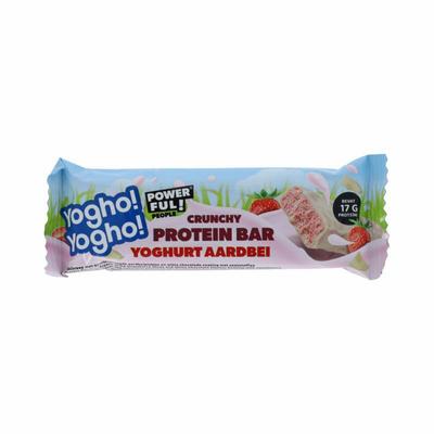 Powerful People Crunchy Proteine Bar Yoghurt Aardbei