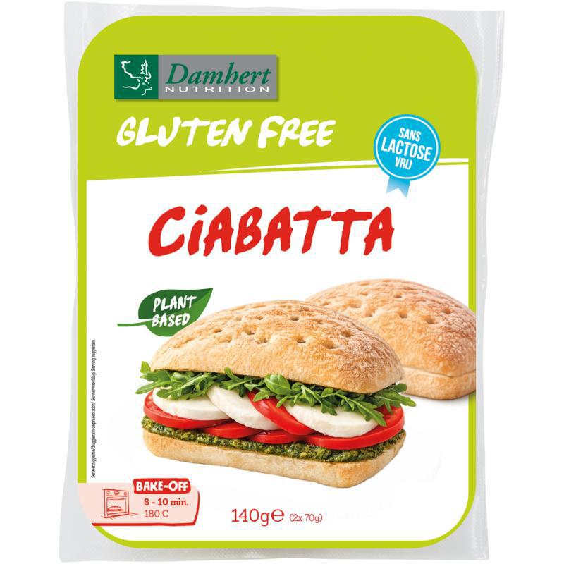 Glutenvrije Ciabatta Plantbased