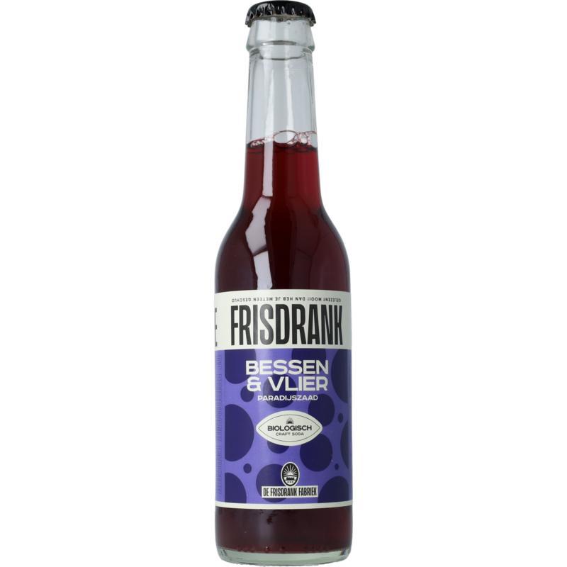 Koolzuurhoudende frisdrank bessen & vlier bio