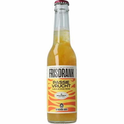 De Frisdrank Fabriek Koolzuurhoudende frisdrank passievrucht peper bio