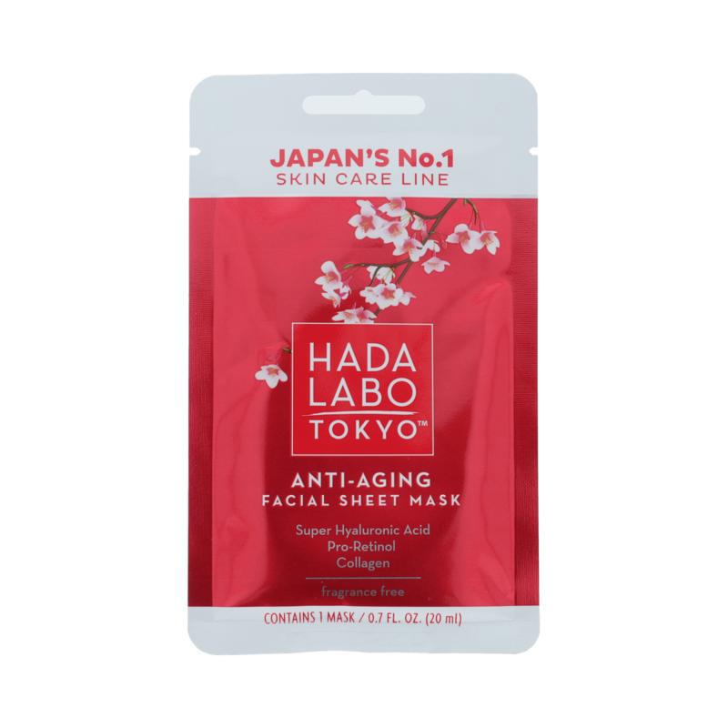 HADA LABO TOKYO Anti-Aging Sheet Mask in sachet