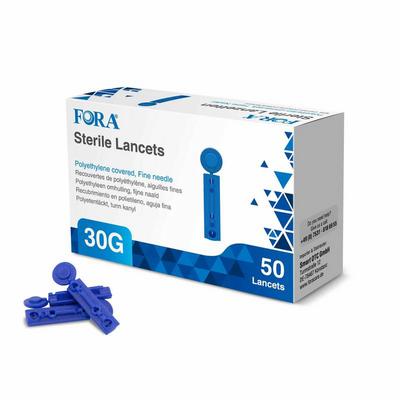 Fora FORA Lancetten - 30G (50 Stuks)