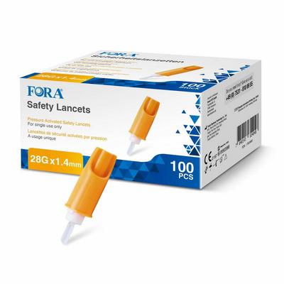 Fora FORA veiligheidslancetten (28G,100 stuks)