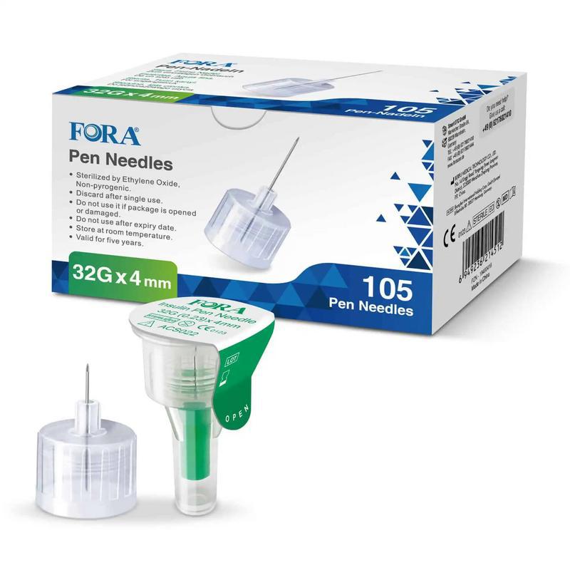 FORA Pennaalden 32G 4mm (105 Stuks)