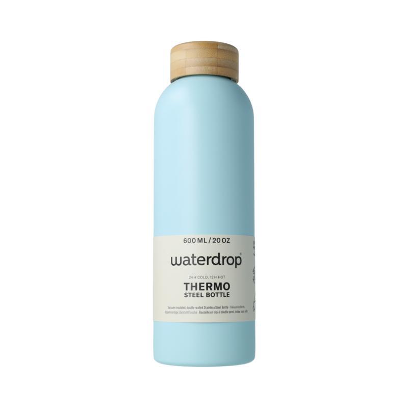 Roestvrijstalen drinkfles pastel turqu matt 600ml