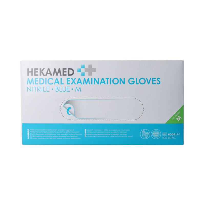 Handschoenen soft nitrile M