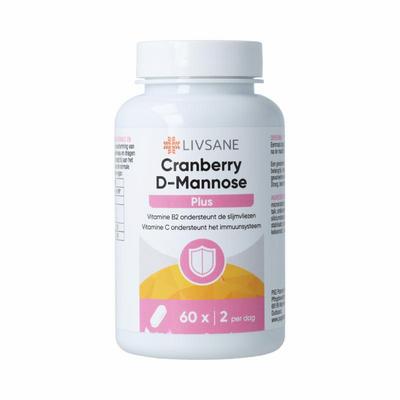 Merkloos cranberry + d mannose 60tb