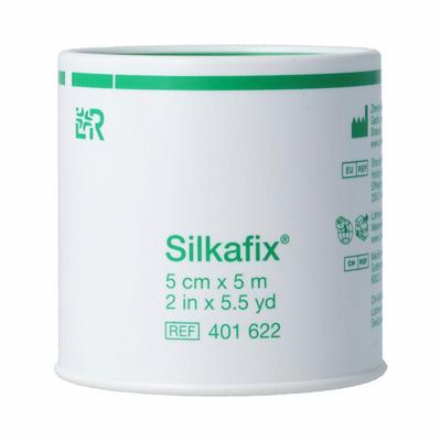 Silkafix Hechtpleister 5m x 5cm latexvrij