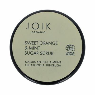 Joik Organics Sweet orange & mint sugar scrub vegan