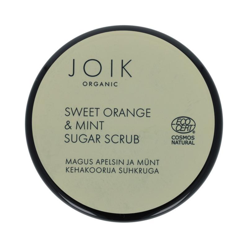 Sweet orange & mint sugar scrub vegan