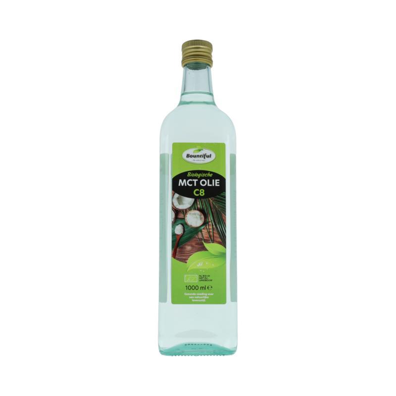 MCT olie C8 coconut pure 99% caprylic acid bio