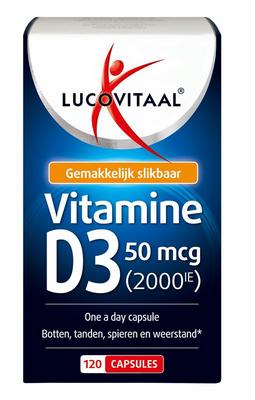 Lucovitaal D3 50mcg 2000IE Vitamine