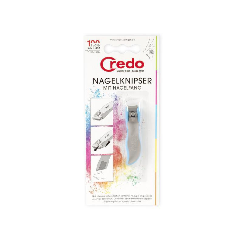 Pop Art nagelknipper met opvang  60mm