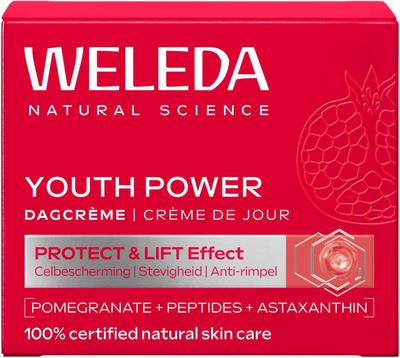 Weleda Youth power dagcreme granaatappel astaxanthine