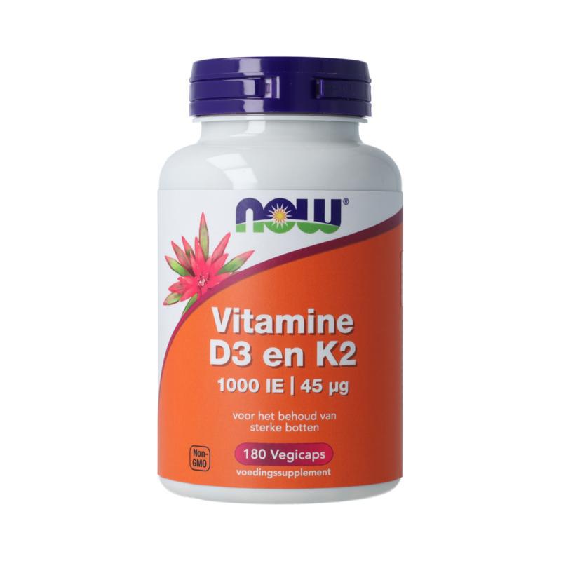 Vitamine D3 en K2 - 1000 IE 45 mcg