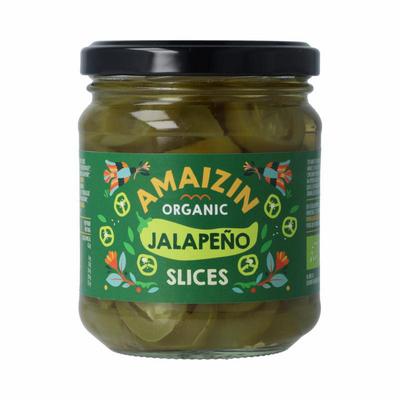 Amaizin Jalapeño plakjes bio